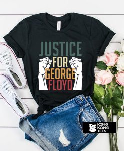 justice for george floyd t shirt