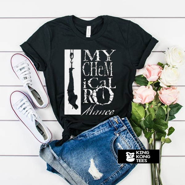 my chemical romance hang man t shirt