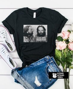 willie nelson mugshot t shirt