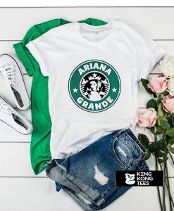 Ariana Grande Starbucks Logo t shirt