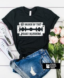 By Order of The Peaky Blinders Razor Blade Logo t shirt