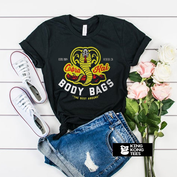 Cobra Kai Body Bags The Best Around Karate Kid t shirt