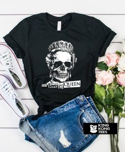 God Save The Queen - Sex Pistols Skull t shirt