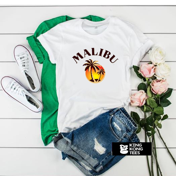 Malibu Rum t shirt