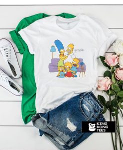 The Simpson Family 1990 t shirt