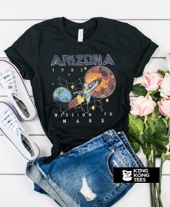 arizona 1982 mission to mars t shirt