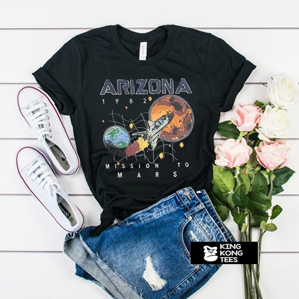 arizona 1982 mission to mars t shirt