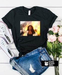 Angela Bassett Waiting To Exhale Leaving fire t shirt