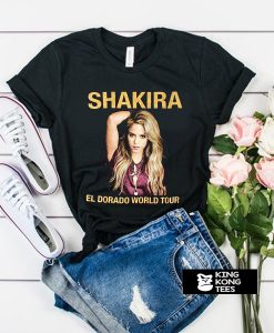 SHAKIRA ELDORADO WORLD TOUR T SHIRT