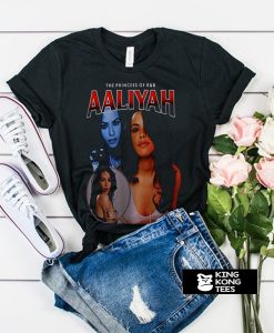 The Princess of R&B Aaliyah t shirt