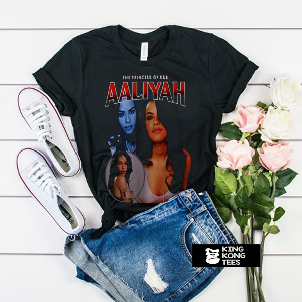 The Princess of R&B Aaliyah t shirt