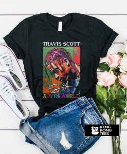 Travis Scott Astroworld Black tshirt