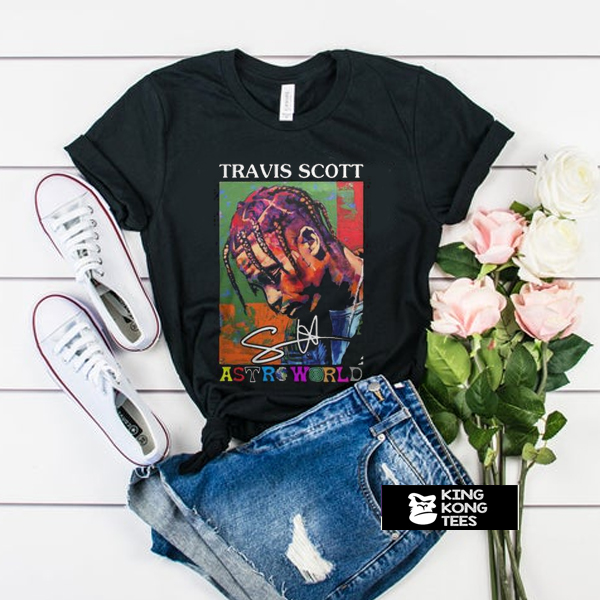 Travis Scott Astroworld Black tshirt