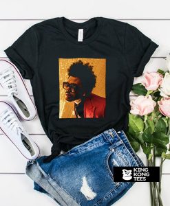 The Weeknd Blinding Lights Album Cover t shirt