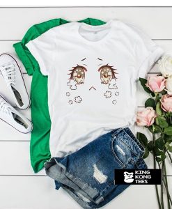 anime eyes crying t shirt