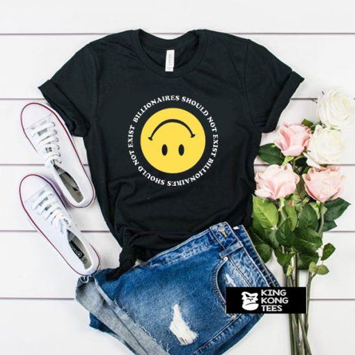 Billionaires Smiley t shirt