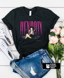 Jimi Hendrix Sitting t shirt