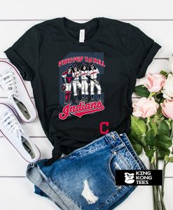 Cleveland Indians Dressed to Kill Navy t shirt