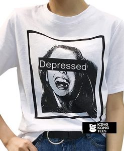 Depressed t shirt