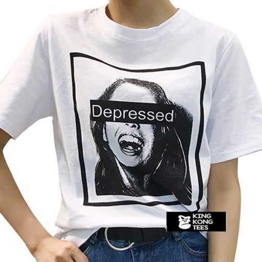 Depressed t shirt