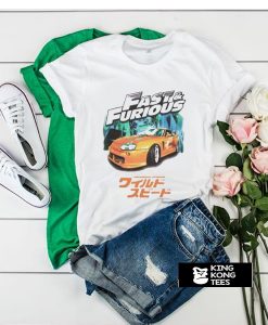 Fast And Furious Japanese t shirt