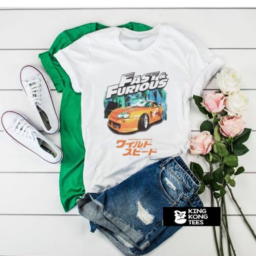 Fast And Furious Japanese t shirt