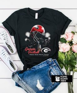 Georgia Bulldogs Helmet In Air t shirt