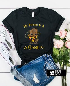 Groot my patronus is a tshirt