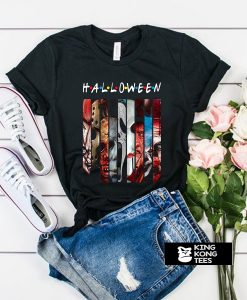 Halloween Horror Theme Friends t shirt