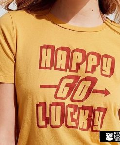 Happy Go Lucky t shirt