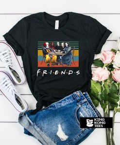 Horror IT Character Friends Halloween t shirt