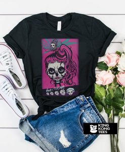 Lady Gaga - Gaga Skeleton Cartoon 2013 t shirt