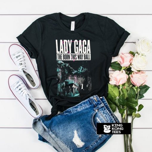 Lady gaga Born This Way 2013 Tour t shirt