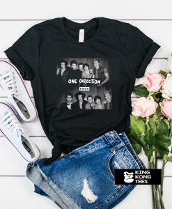 One Direction 1D Four Logo t shirt