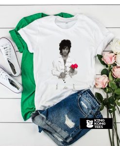 Prince Rose Portrait t shirt