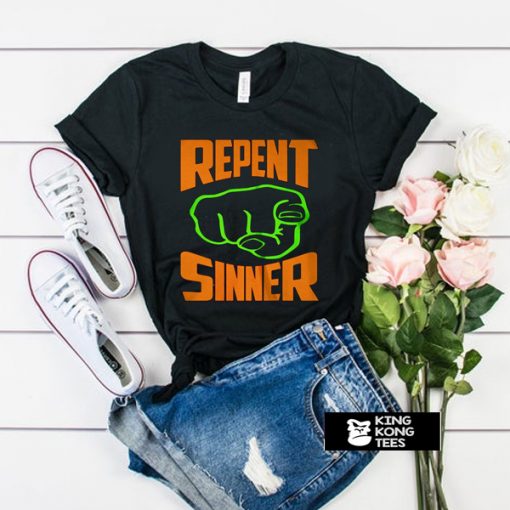 REPENT SINNER Punch t shirt