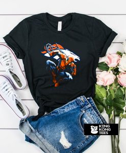 Spiderman Denver Broncos t shirt