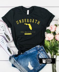 Underoath Florida Where America Goes To Die t shirt