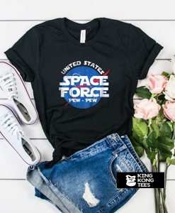 United States Space Force Pew-Pew t shirt