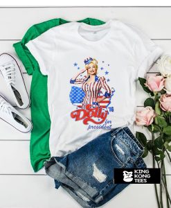 Vintage dolly parton for president t shirt