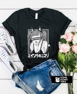 Ahegao waifu material lewd neko girl t shirt