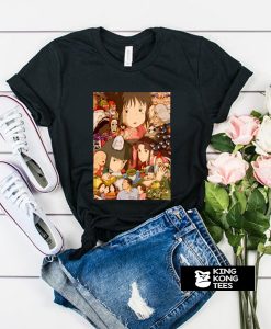 All Characters In Spirited Away t shirt