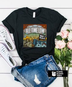 All Time Low Don't Panic t shirt