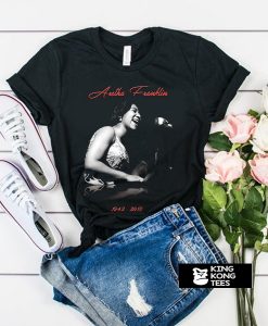 Aretha Franklin 1942-2019 t shirt