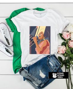 Aretha Franklin Portrait t shirt