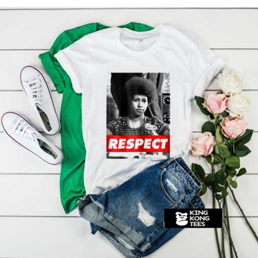 Aretha Franklin Respect t shirt