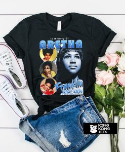 Aretha Franklin t shirt