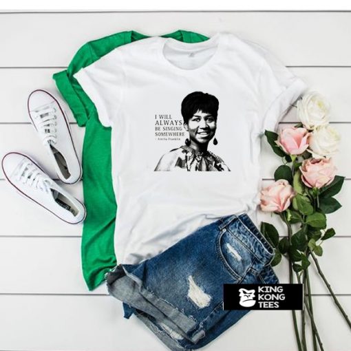 Aretha Franklin tshirt