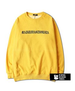 Ariana Grande Yellow sweatshirt