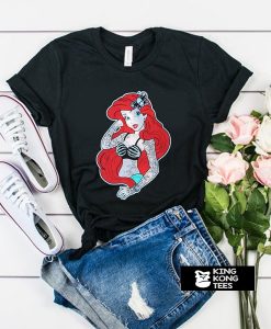 Ariel Daddy's Lil Mermaid Tattoo t shirt